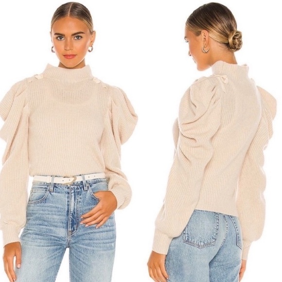 LoveShackFancy Potter Cashmere Sweater